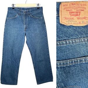 LEVI’S Vintage 70’s Orange Tab 519 Straight Leg Jeans 32x33